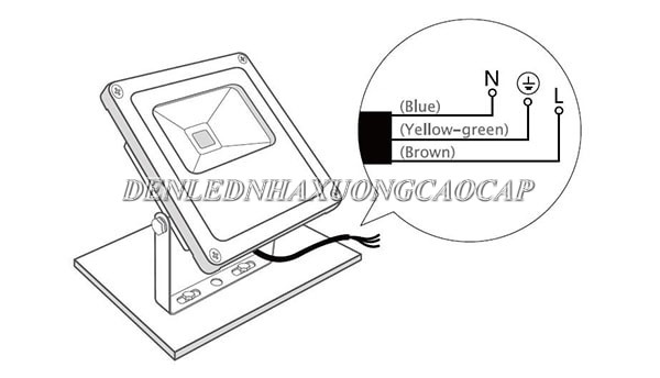 Cách đấu nối đèn LED 3 dây Cách đấu nối đèn LED 3 dây