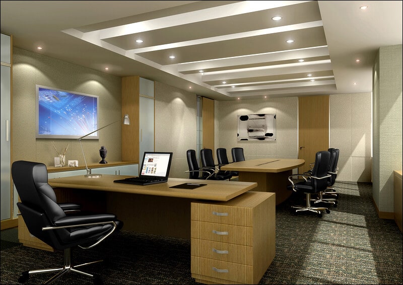 Đèn led ốp trần văn phòng làm việc